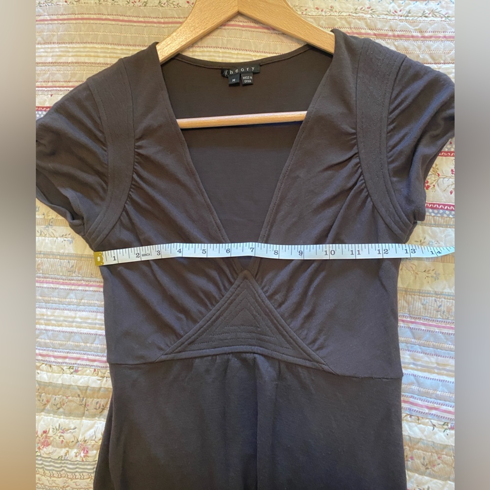 Theory brown jersey dress size medium (fits more like a small) - Picture 4 of 8